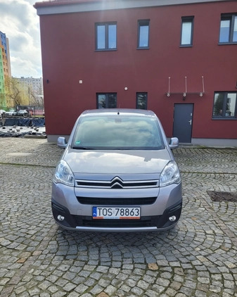 Citroen Berlingo cena 39900 przebieg: 91900, rok produkcji 2017 z Wrocław małe 46